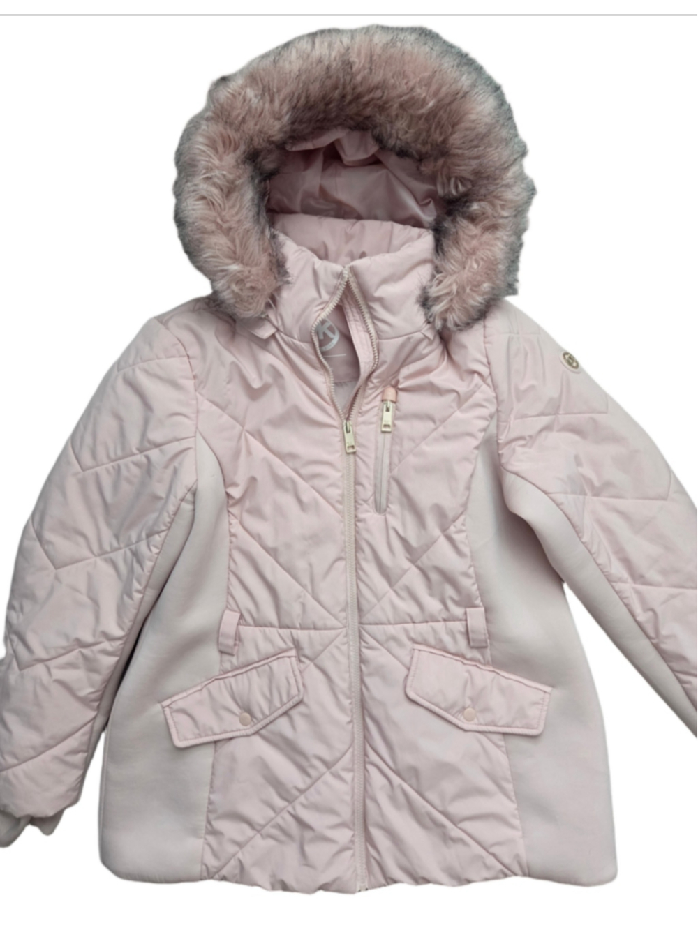 Women's Michael Kors Puffer Jacket, Size 1X, Pink